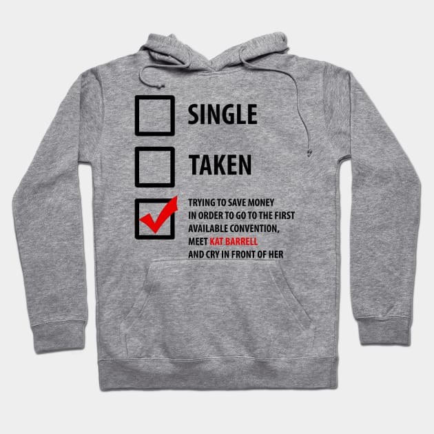 Single, Taken...Wynonna Earp Hoodie by CriSan